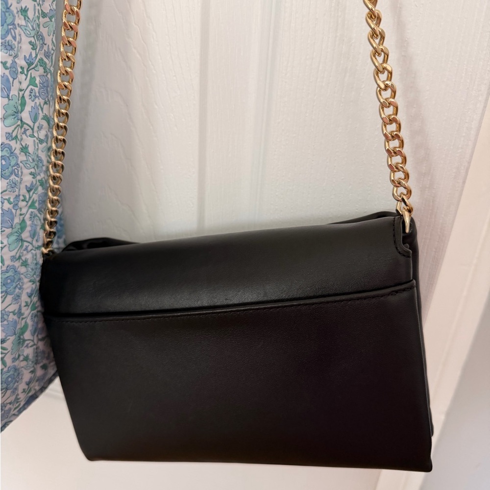 Kate Spade Black Clutch with Gold Chain - Picture 6 of 6